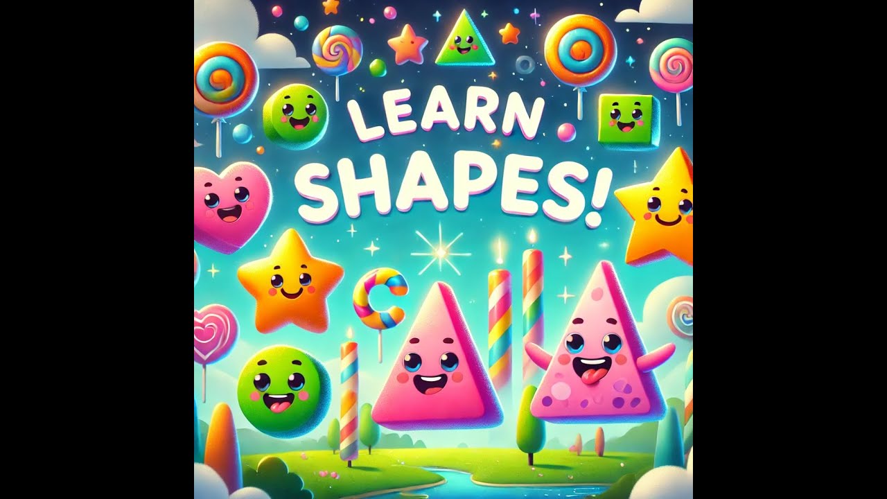 Learn Shapes for Kids | Fun & Easy Shape Learning Video! | Shapes Song ...