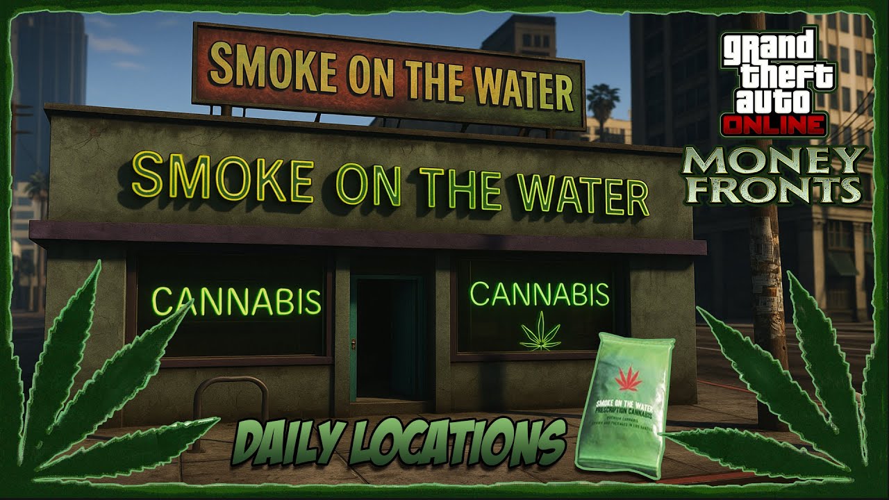 Smoke On The Water Product Locations For Aug 6th 2025 GTA Online 