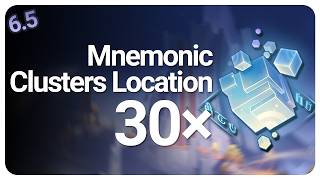 All 30 Mnemonic Clusters in Temple of Space 6.5 | Genshin Impact Luna VI