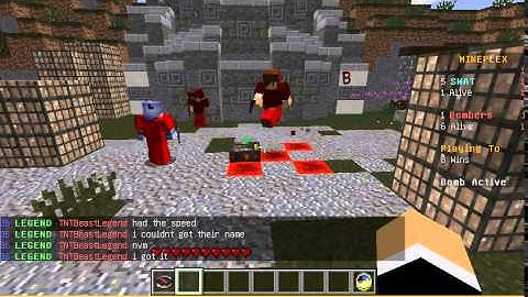 The mineplex hacker in MineStrike