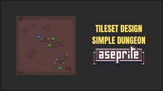 Top Down Dungeon Tileset | Pixel Art Timelapse
