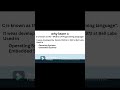हर CS Student को C क्यों आनी चाहिए? #GATE Perspective #shorts #cprogramming