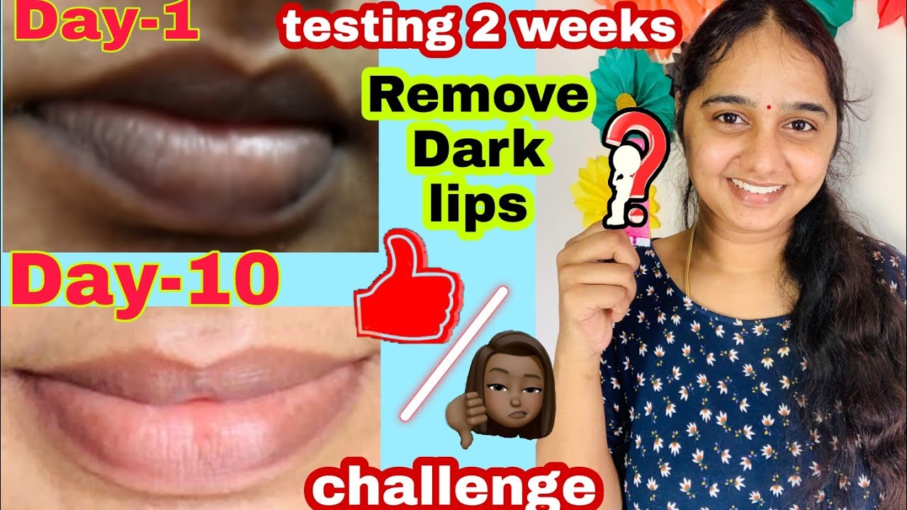 How to lighten DARK LIPS👄வாங்க 2 weeks use பண்ணி பாப்போம்🕵️lip pigmentation/lip care