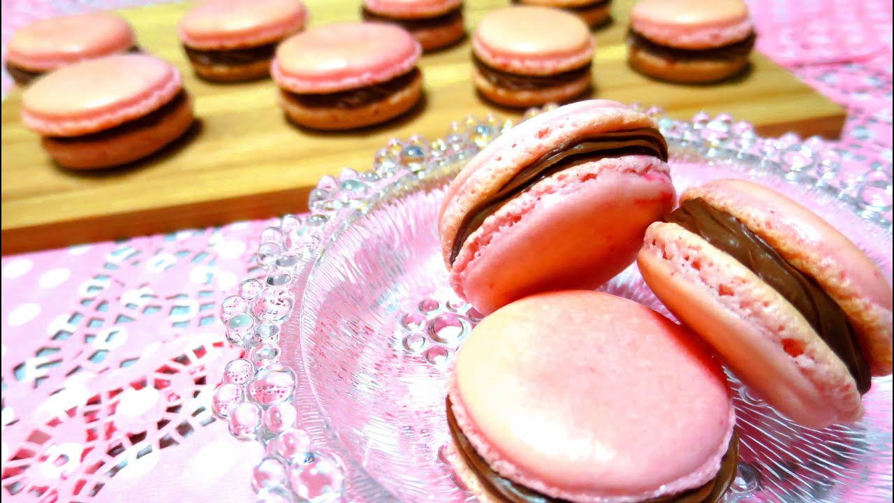 まかろん Black sesame macaron (without almond flour) Recipe (No-Dry