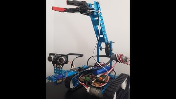 Makeblock obstacle avoiding vehicle