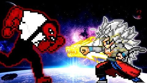 Ben 10 Carnitrix OP (all form) VS Xeno Goku V3 OP (all form) in Jump Force Mugen