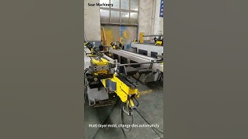 Revolutionize Your Pipe Bending with the 50CNC-6A-2S Automatic Pipe Bending Machine!