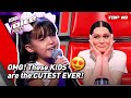 These are the CUTEST Blind Auditions in The Voice Kids! 🥰 (Part 5) | Top 10