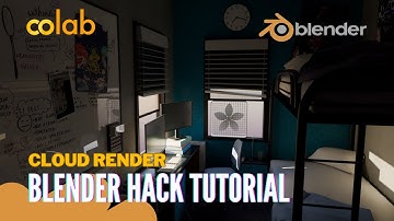 Cloud Render - Blender Hack Tutorial by Google Colab