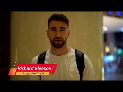 Richard Gleeson in the house! | Gulf Giants | ILT20