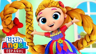 Mi Cabello Es Como El De Rapunzel ​​ | Canciones Infantiles | Little Angel Español