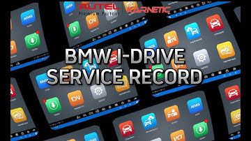 Autel - BMW Centre Console Service Record | Autel UK