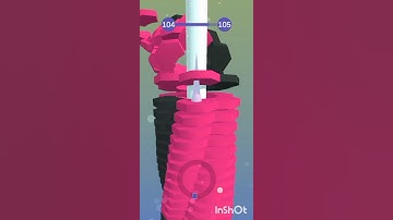 Drop Stack Ball Level 104 #dropstackball #shorts