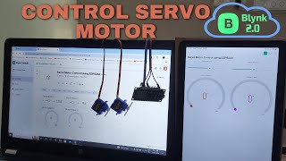 How to Control Servo Motor Using ESP8266 and Blynk IOT | Servo Motor Control With Blynk