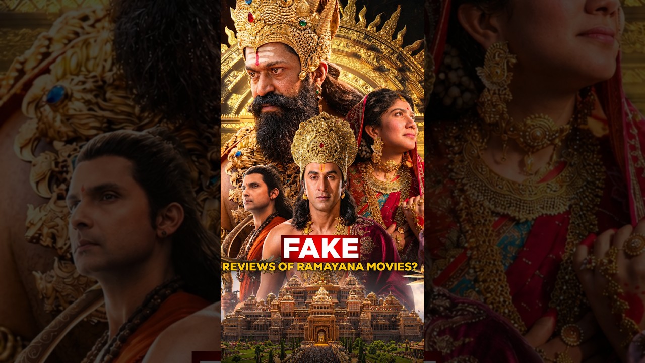 RAMAYANA Fake Reviews EXPOSED! 🤯 | Yash Overshadow Ranbir? 🔥 #ramayana #yash #ram #ranbirkapoor