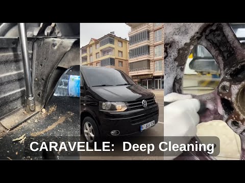 Bir CARAVELLE'i Dönüştürmek: Boya Restorasyonu ve Derin İç Temizlik