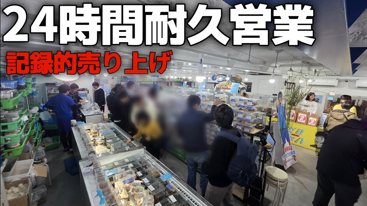 年始に24時間営業してみた結果の売り上げを発表します