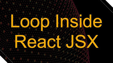 Loop Inside React JSX