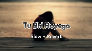 Tu Bhi Royega [ Slowed + Reverd ] Jyotice Tangri Lyrics - Kumaar .#lofi #slowedandreverb