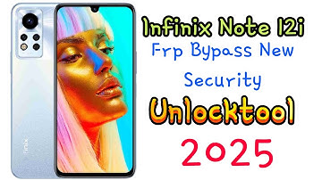 Infinix note 12i frp bypass unlocktool  new security patch ||