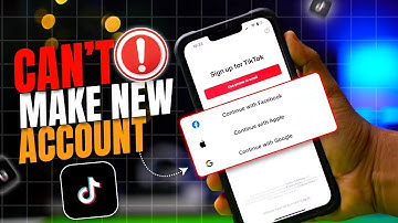 How to Fix TikTok Not Letting You Create a New Account on iPhone | Can