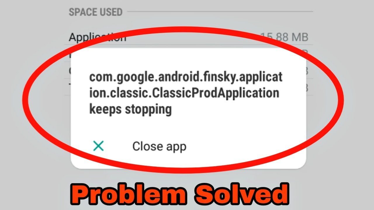 Android Application Keeps Stopping Problem Solved - YouTube