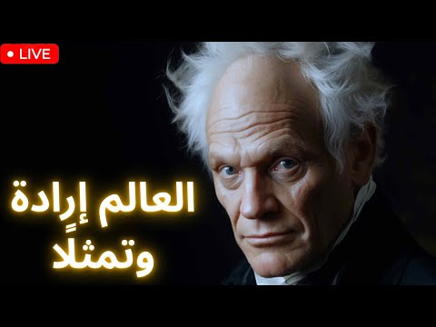 شوبنهاور العالم إرادة وتمثل ا