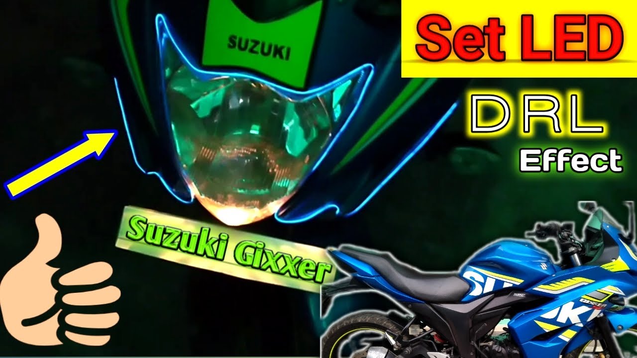 suzuki gixxer led indicator