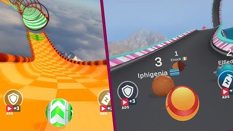 Racing Ball Master 3D New Update Level 141 to 148, mobile game speedrun, enjoy your life