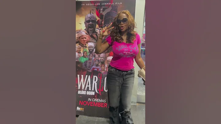 JUMOKE ODETOLA & TOSIN OLANIYAN AT THE CINEMA FOR WARLORD