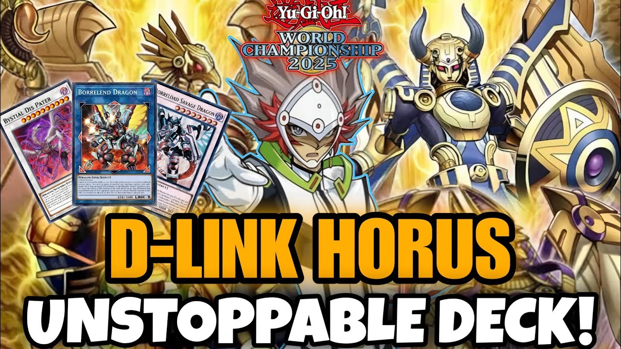 Unstoppable Dragon Link Horus Combo at WCS 2025! | Yu-Gi-Oh! Master Duel