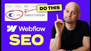 Do THIS for SEO on Webflow Sites | Step by Step Guide