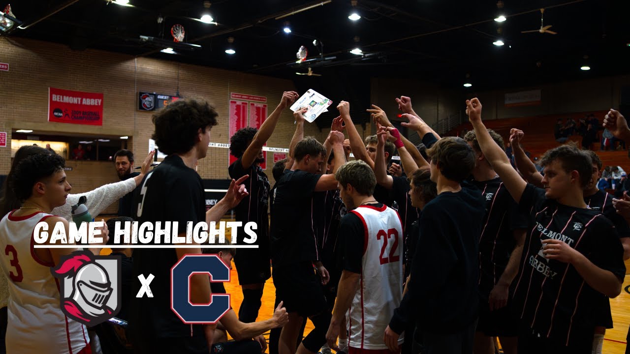 Belmont Abbey V.S Catawba Men's Volleyball Game