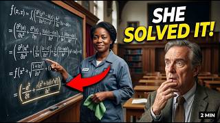 Harvard Professor Bet Black Janitor Couldn't Solve 'Impossible' Equation — She Did It in 2 Minutes