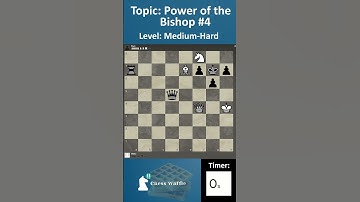 GENIUS Mate in 3 With A BRILLIANT QUEEN SACRIFICE #shorts #chess #puzzles #checkmate #matein3