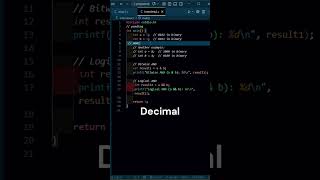 C Programming || Bitwise AND vs Logical AND || #cprogramming #ytshorts #viralshorts