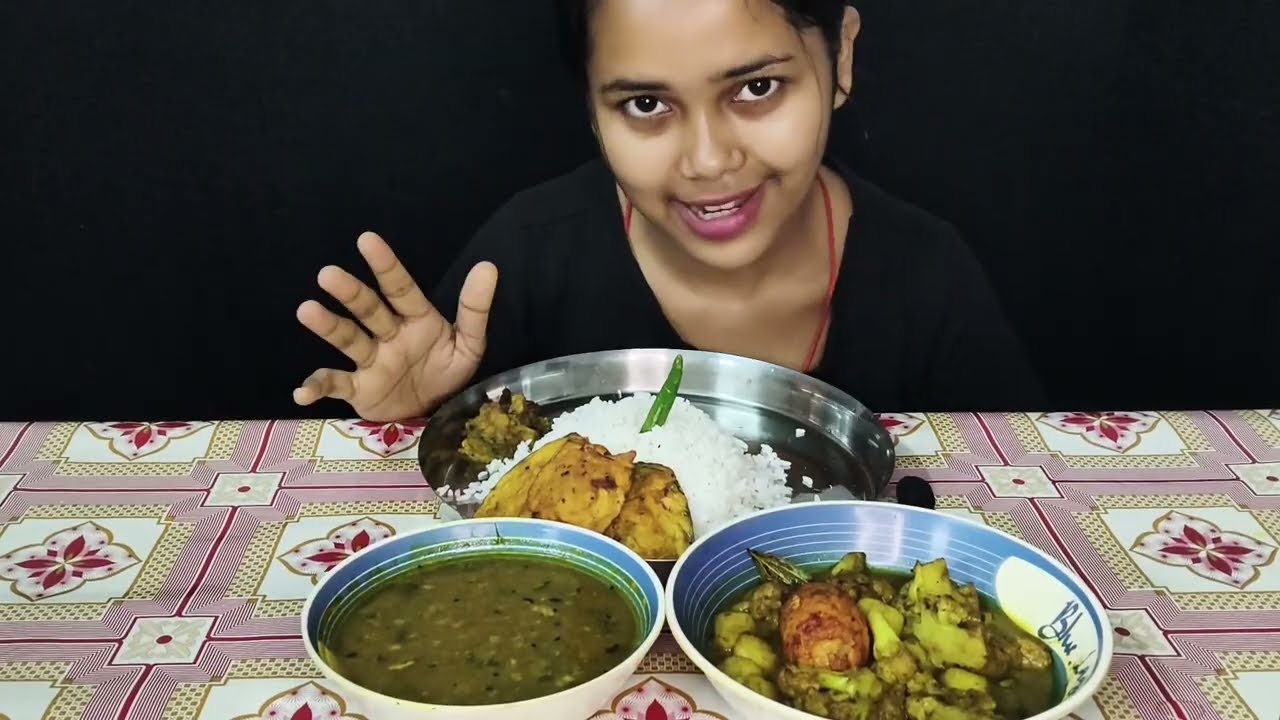 BIGBITES EATING SHOW VAT GOROM GORM BEGUNI DHANEPATAR DAL DIM AR JHOL 🤤🤤🤤