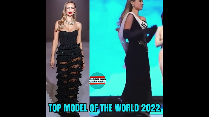 Top Model of The World 2022 es Natalie Kocendova de República Checa