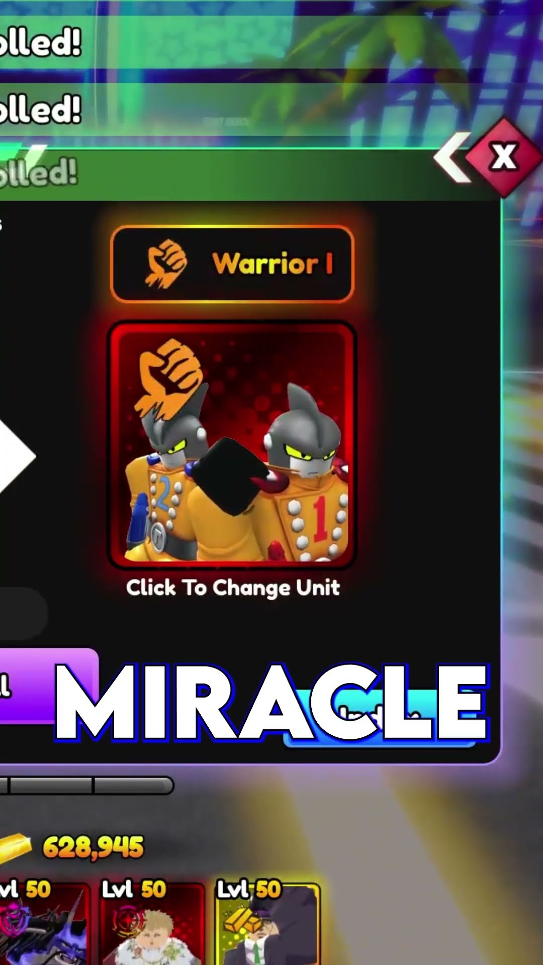 MIRACLE Delta Brothers Core INSANE Luck In Anime Reborn!