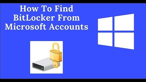 Get BitLocker key from Microsoft accounts? || Recovery key from Microsoft Accounts ||BitLocker issue