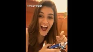 Chal Hatt Bhen Ki Lodi Singing Kriti Sanon