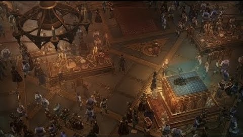 40k Rogue Trader: The Heretic Rogue Trader invites Kibellah to a party to learn about high society 