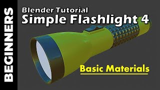 BLENDER: Simple Flashlight (Part 4) screenshot 5