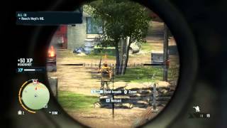 Far Cry 3 - Camp Takeover In Stealth (Sniper) Full HD