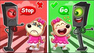 Wolfoo Baby | Green Light, Red Light! | Cartoons for kids