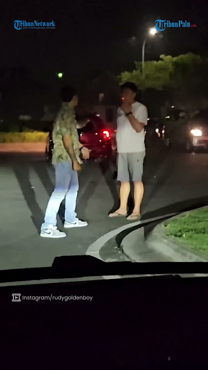 Mantan Atlet MMA, Rudy The Golden Boy Lumpuhkan Pengendara Mobil Ugal-ugalan Yang Diduga Mabuk