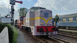 Met de VSM 2530 en de 2459 de hoofdbaan op / Rondje Oost Nederland / Inclusief rangeren - 18 mei '24