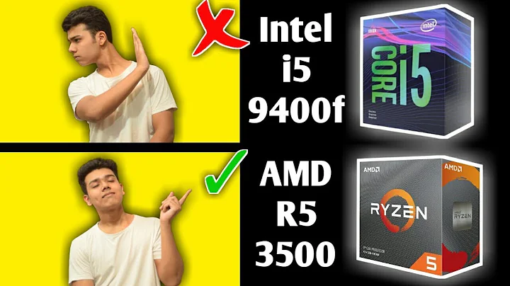 AMD Ryzen 5 3500 vs Intel Core i5 9400f | Le meilleur CPU gaming pour petit budget ?