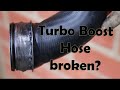 VW Golf TDI Turbo Boost Hose Replacement - How to fit Inlet pipe for Intercooler Poor running/smoke