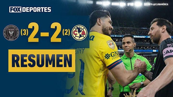 🤩💪 INTER MIAMI VUELVE CON GOL DE MESSI | Inter Miami 2-2 (3-2) Club América | HIGHLIGHTS